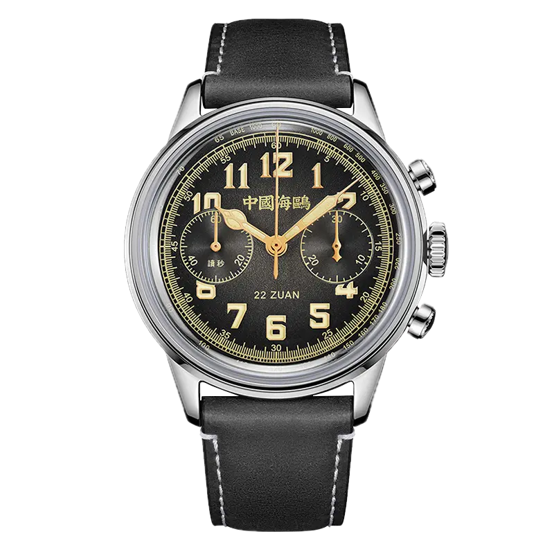 Sea-Gull - Série Voyage Poursuite du Vent 1963 – Chronographe Pilote 40 mm