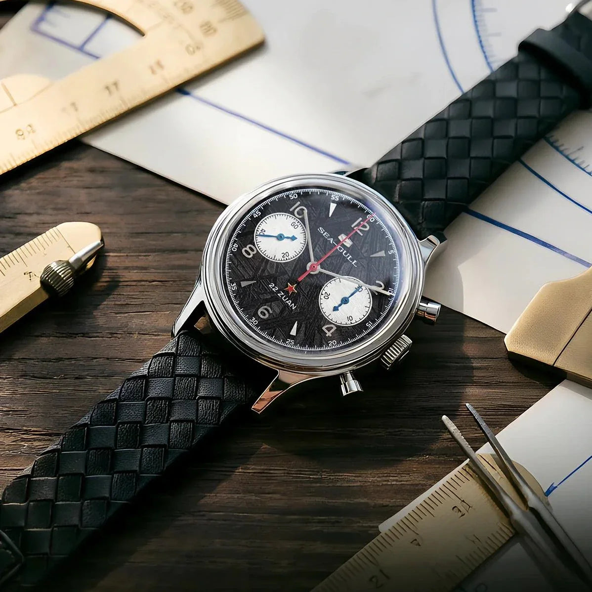 1963 Météorite Chronographe Édition Limitée 37.3mm