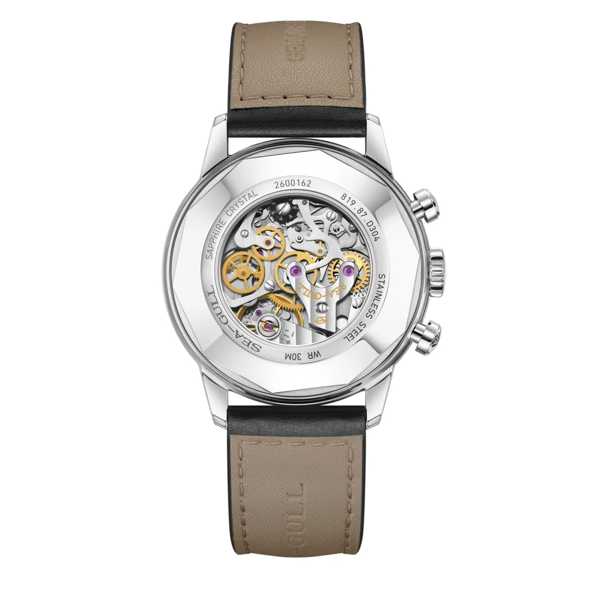 1963 Réédition Chronographe Fond Transparent 40mm