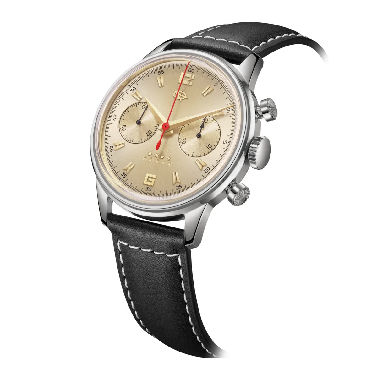 1963 Réédition Chronographe Fond Transparent 40mm