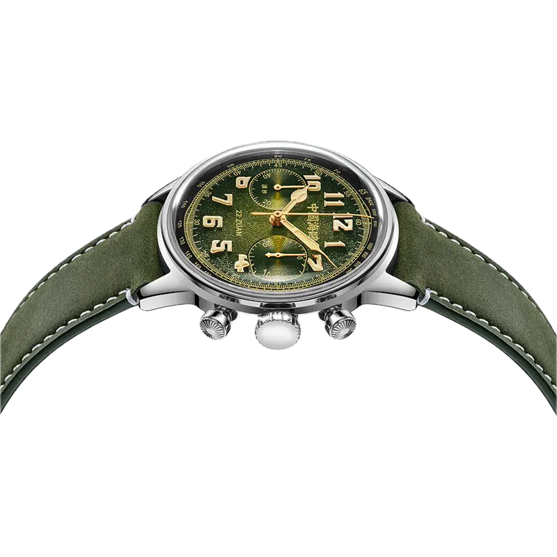 Sea-Gull - Série Voyage Poursuite du Vent 1963 – Chronographe Pilote 40 mm