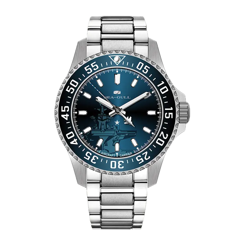 Seagull – Série Océan | Montre de Plongée Automatique 200 m