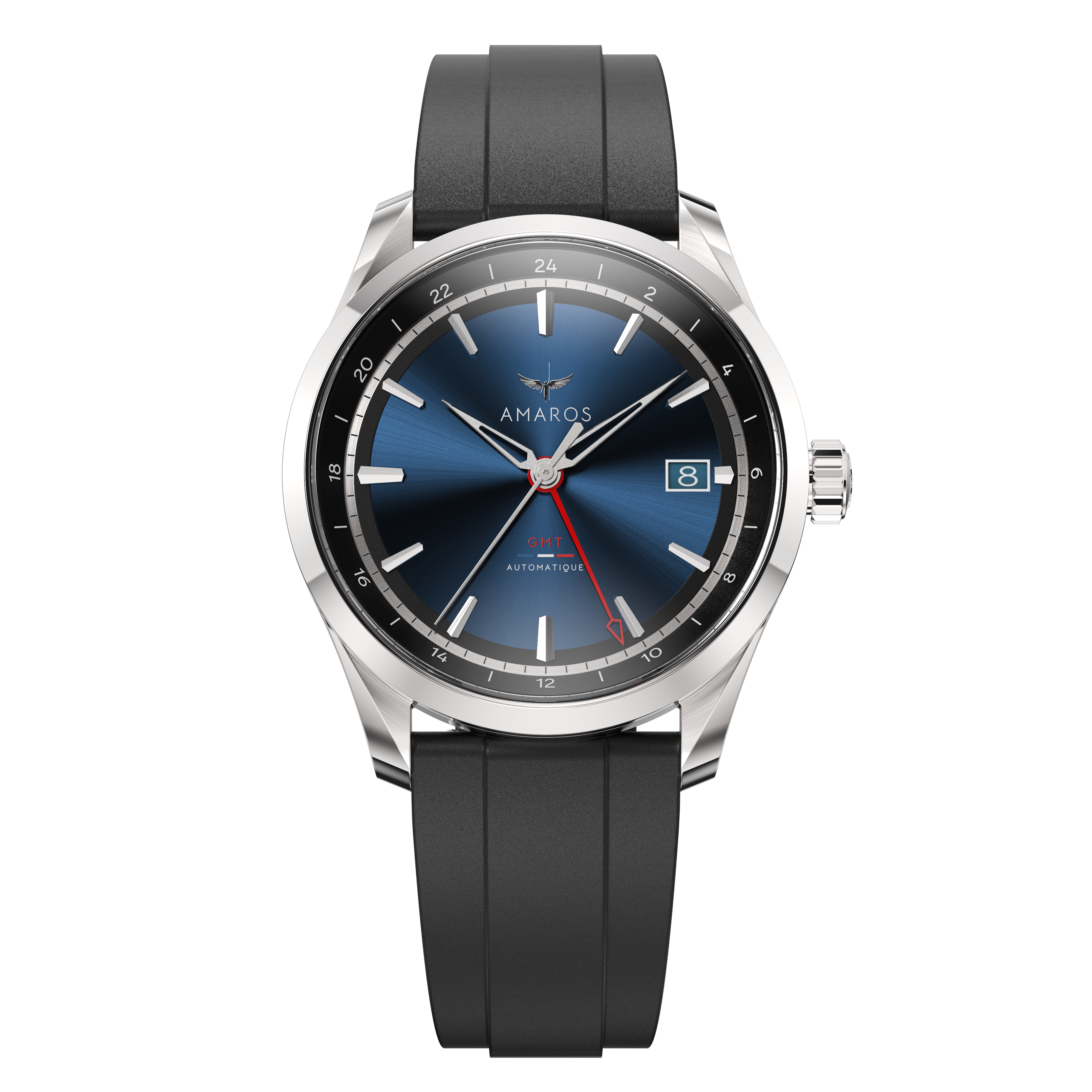 L'Odyssée - Automatic GMT Watch - Bleu Atlantique