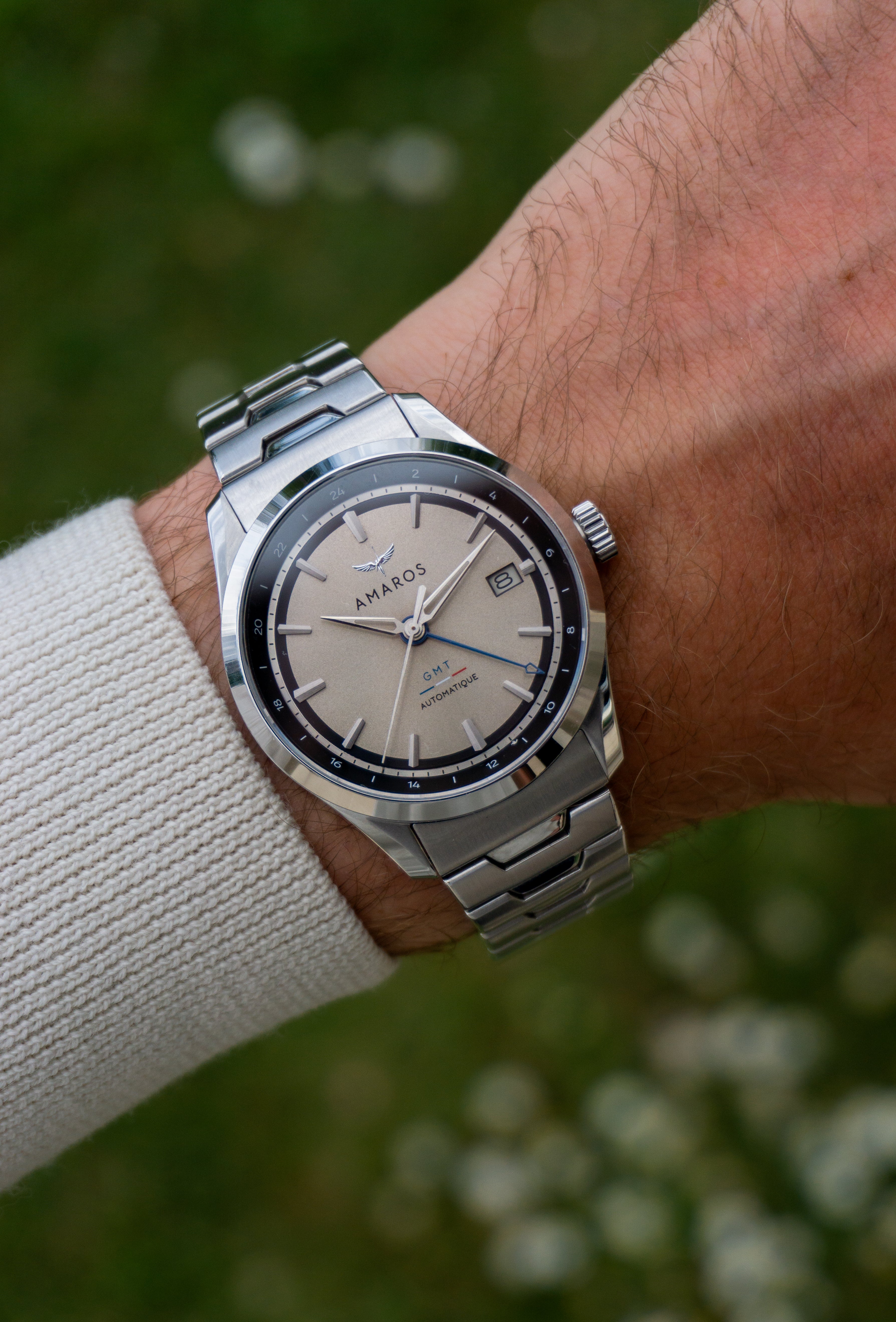 The Odyssey - Automatic GMT Watch - Champagne 