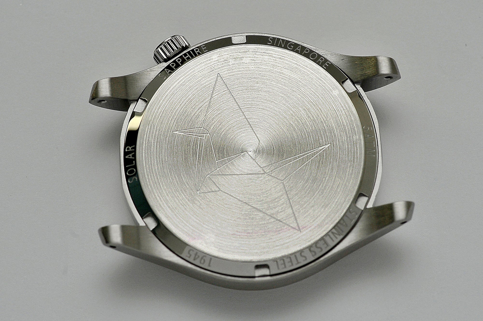 Vario 1945 A-11S Raven Black Solar Quartz Field Watch
