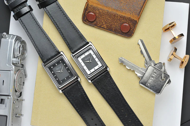 Vario VERSA Reversible Single Time Black Tuxedo Automatic