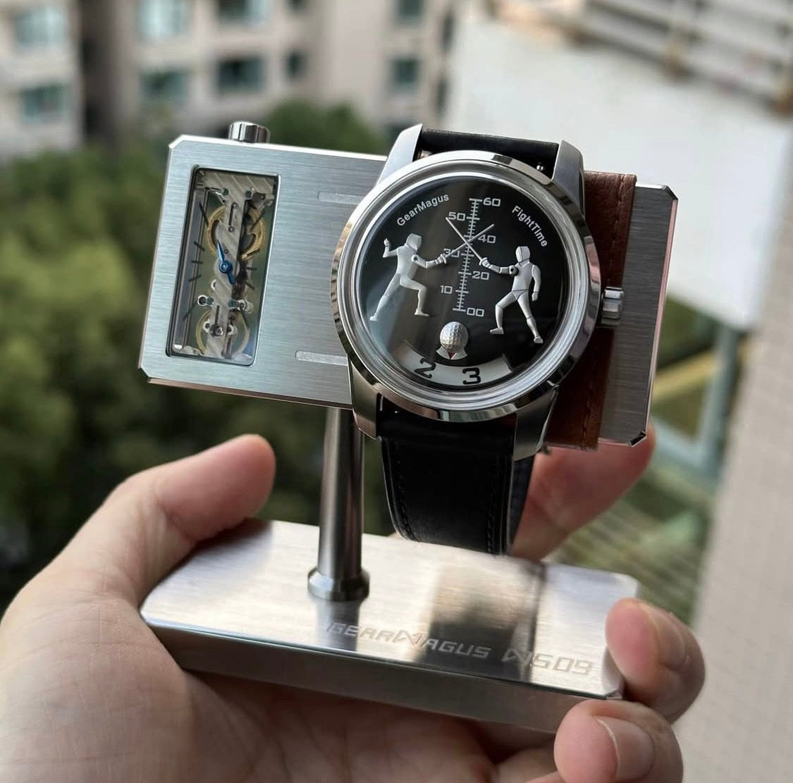 Acompte Table Clock GearMagus