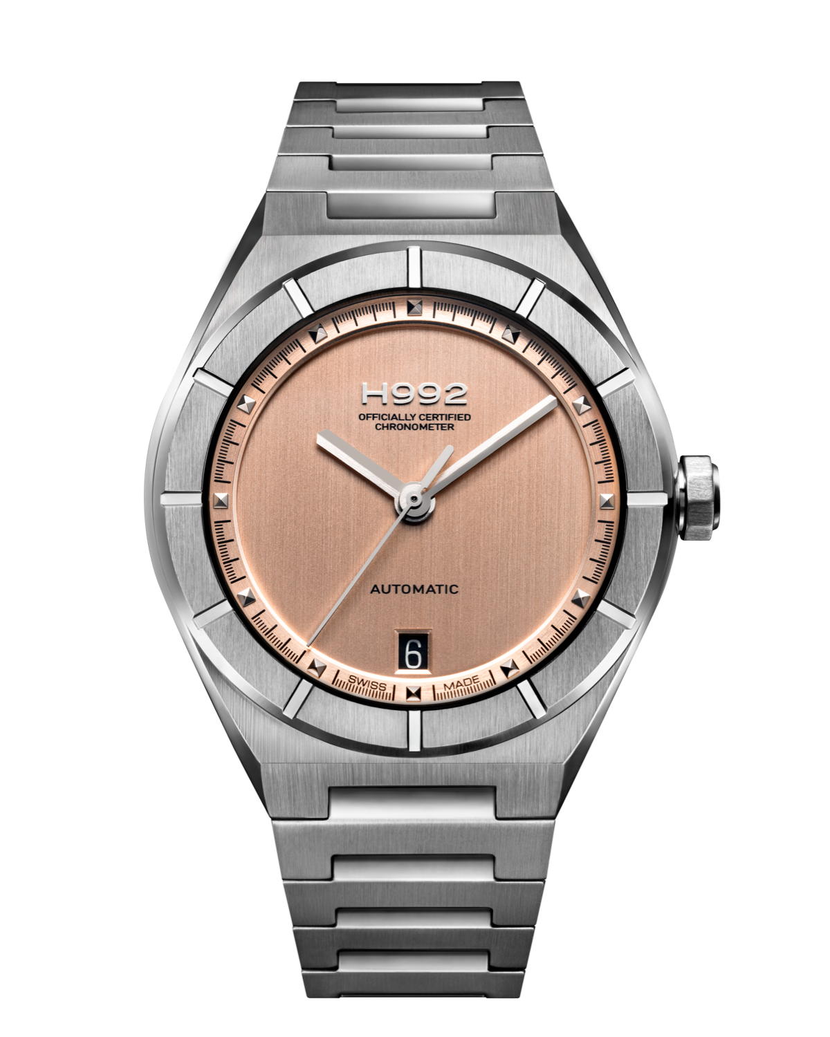 Montre H992 H2 Pale Bronze + Silver