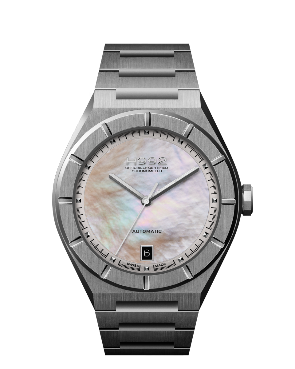 Montre  H992 H2 Mother of Pearl + Silver – Édition Spéciale