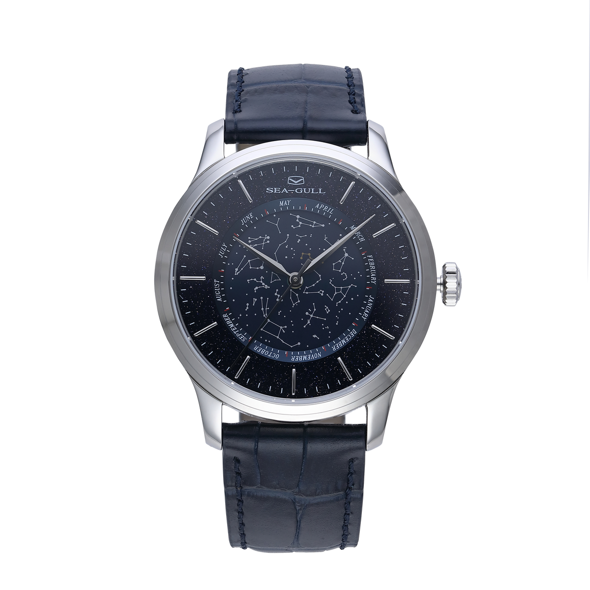 Astronomie Chinoise Pierre d'Or Scintillante Complication 41mm