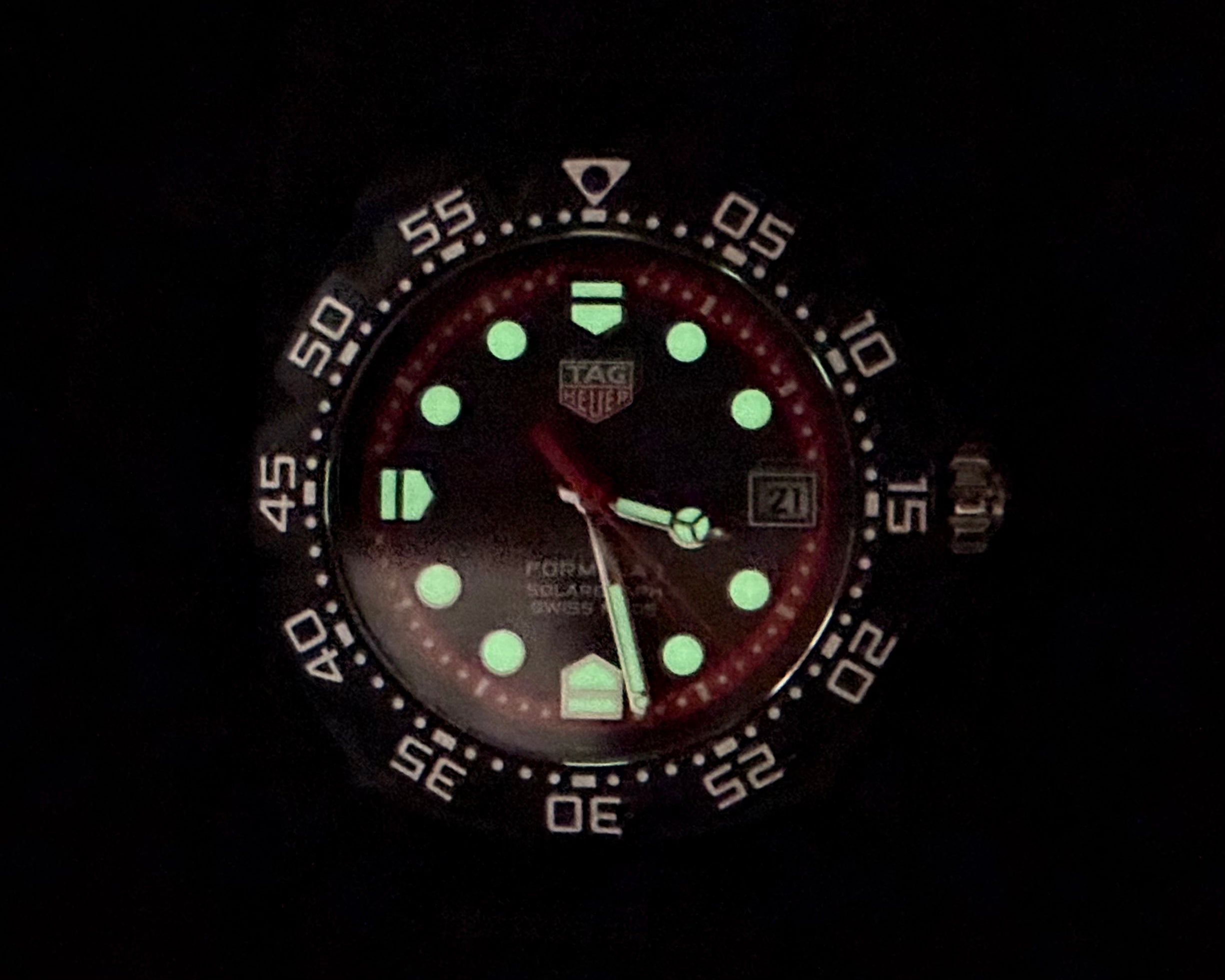 TAG Heuer Formula 1 Solargraph