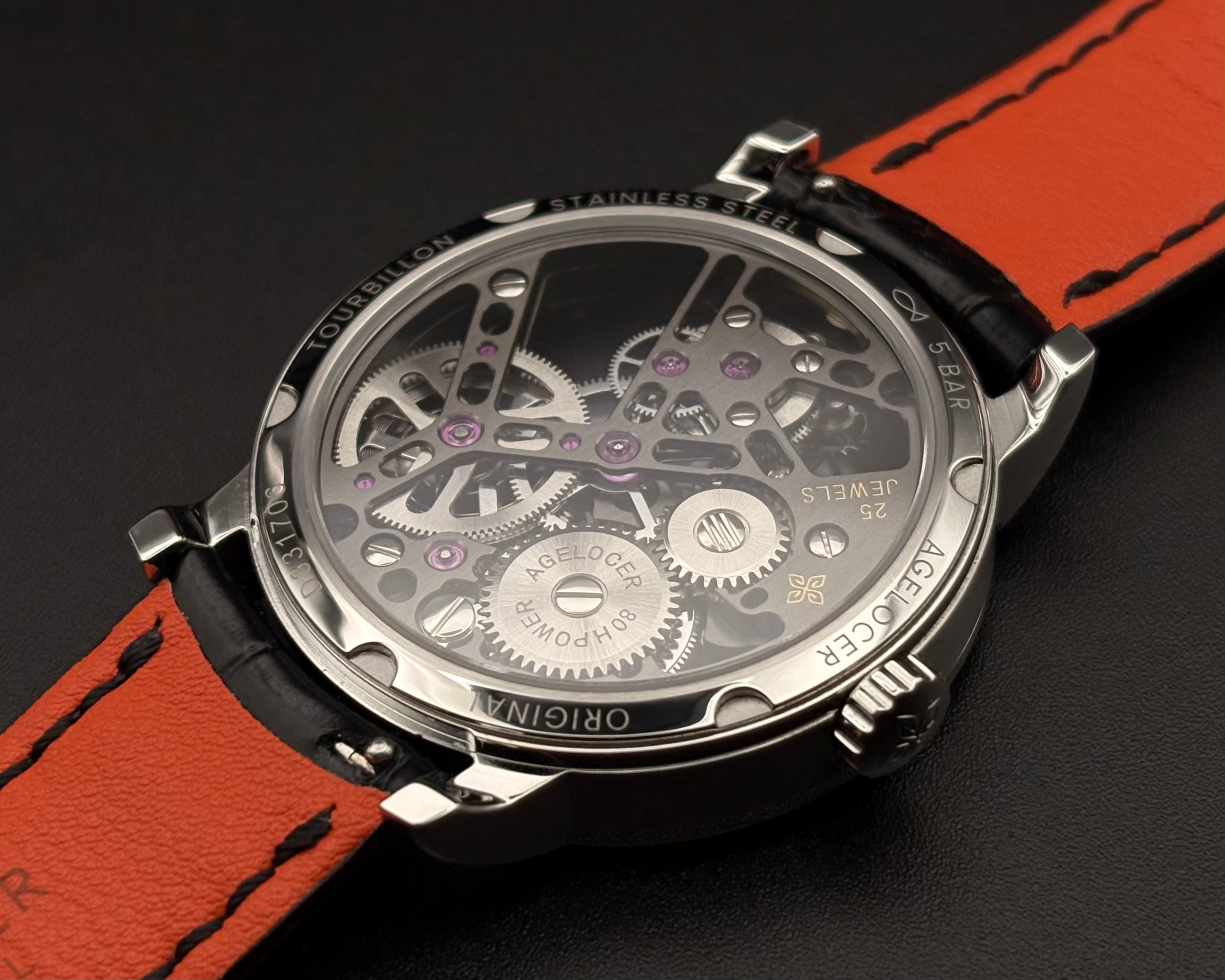 Agelocer 9001A1 – Tourbillon Squelette Automatique
