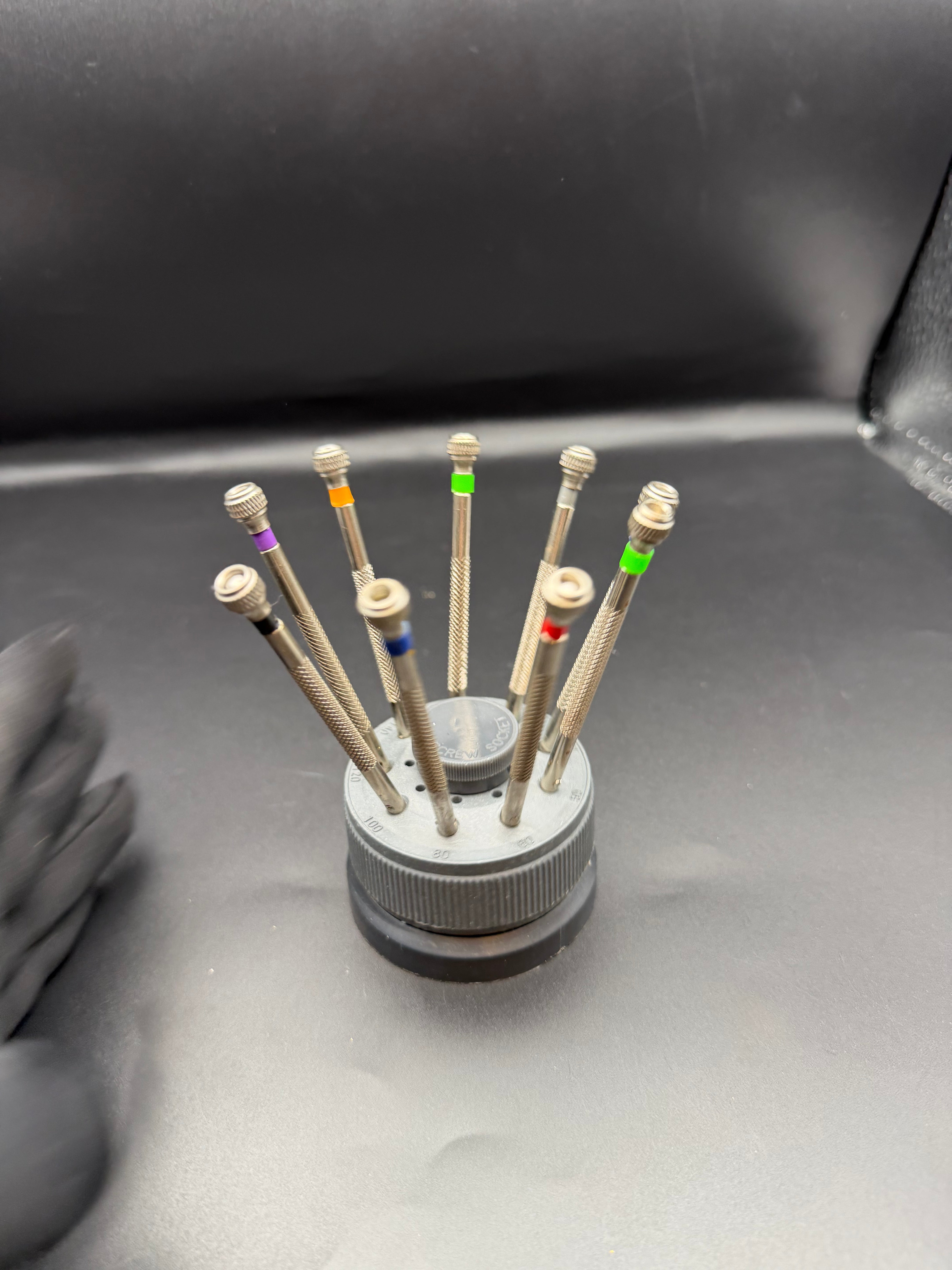 KIT DE 9 TOURNEVIS HORLOGER - TWG