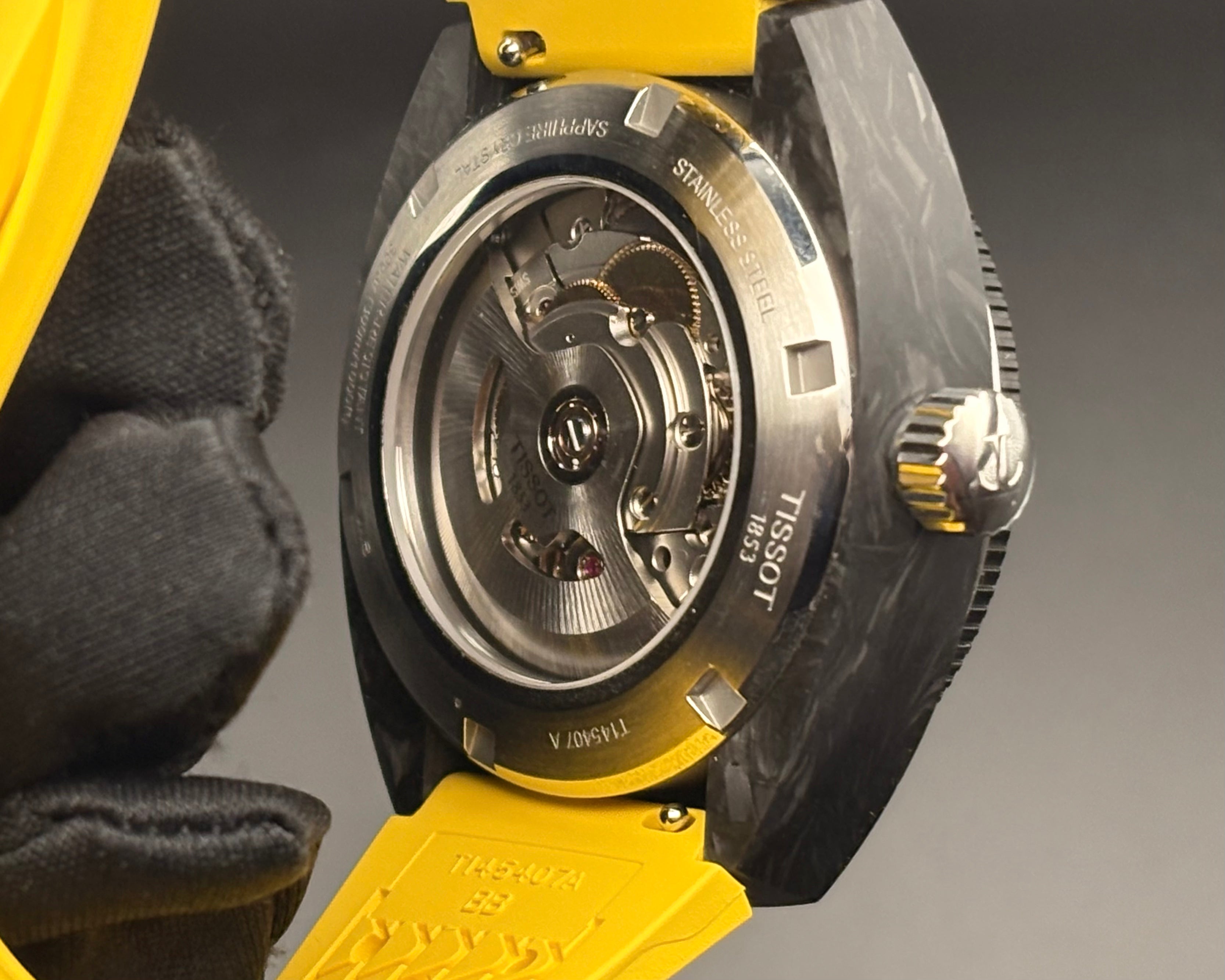 Tissot Sideral yellow Powermatic 80