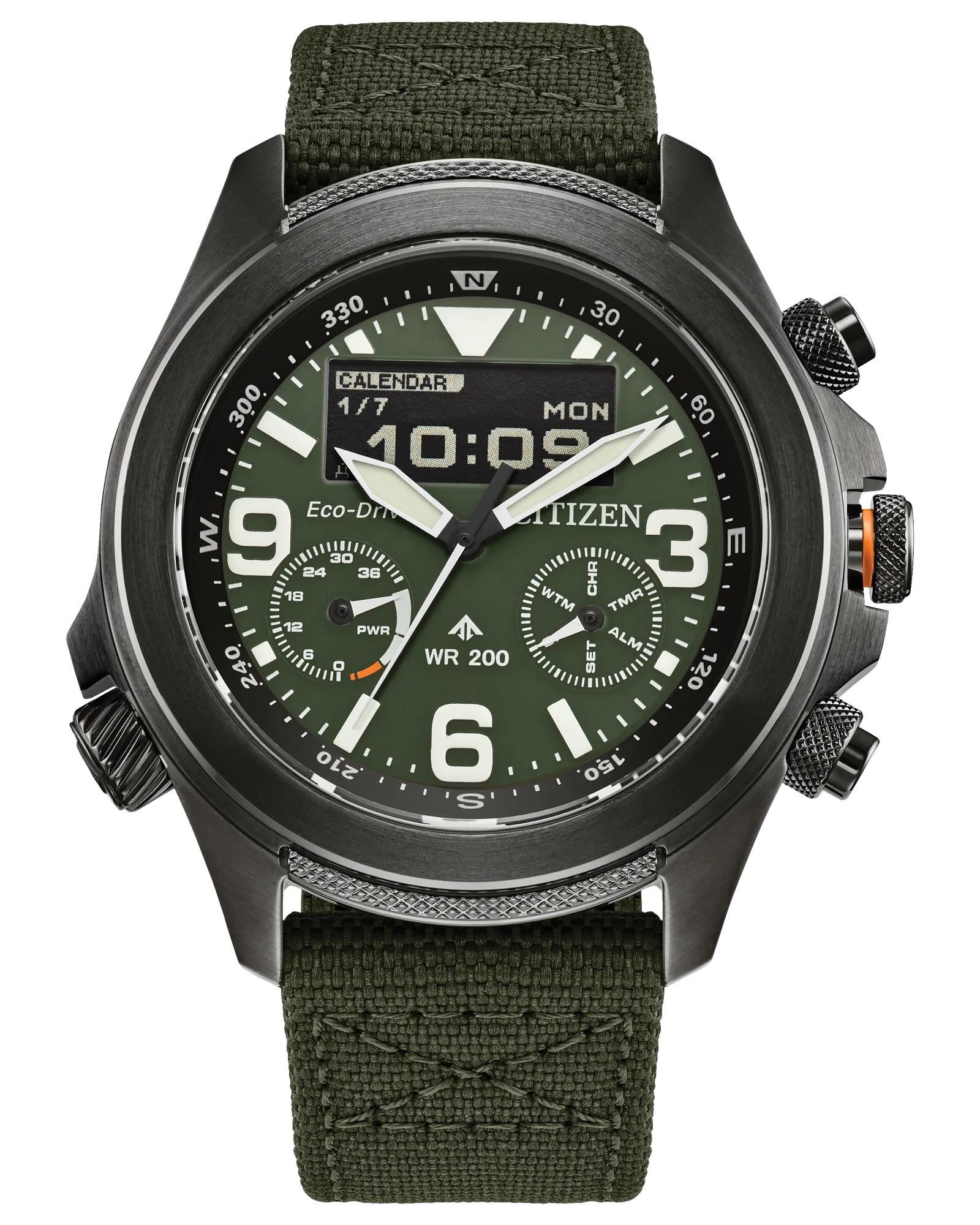 Montre Citizen Promaster Land U822 – Ana-Digi Eco-Drive 43,9 mm