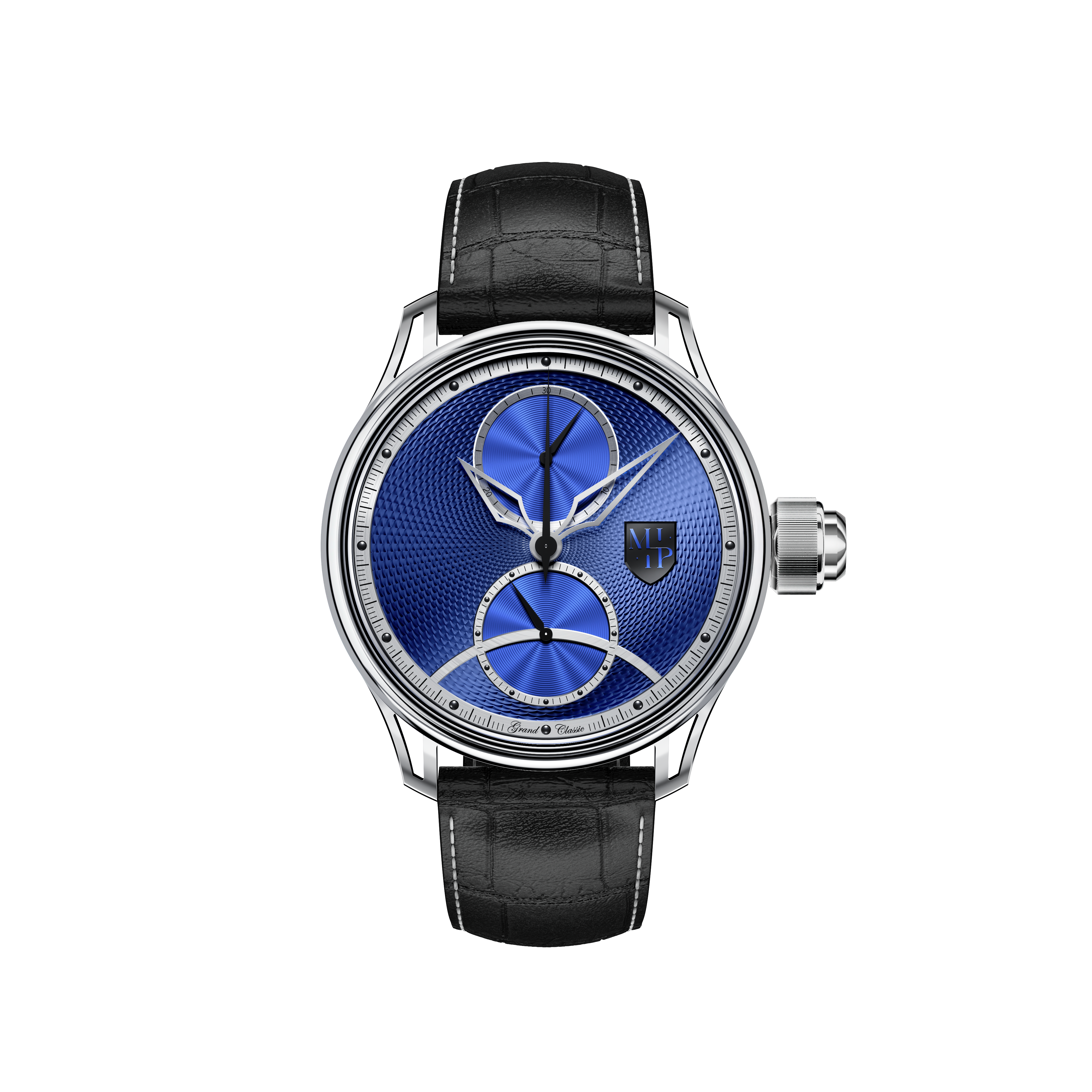 GRAND CLASSIC GOLD - WHITE GOLD - BLUE DIAL