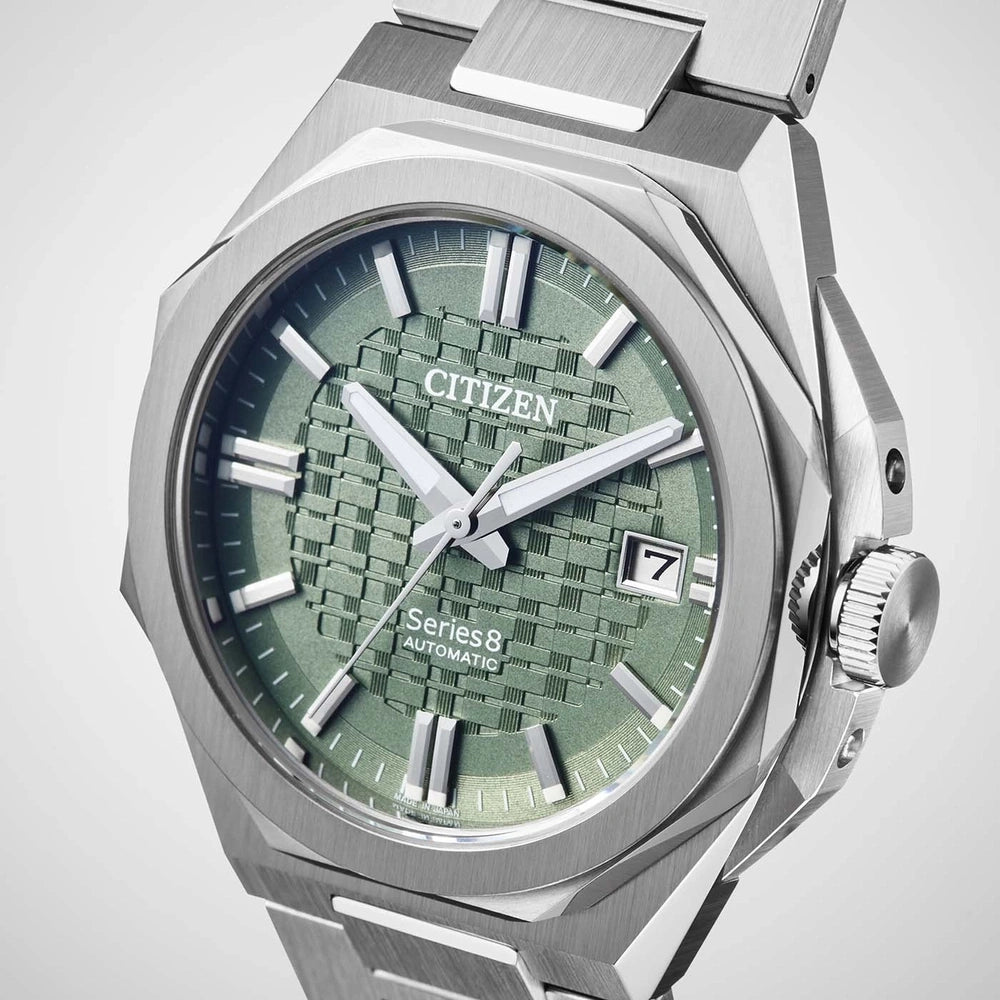 Citizen Series 8 Silver Green