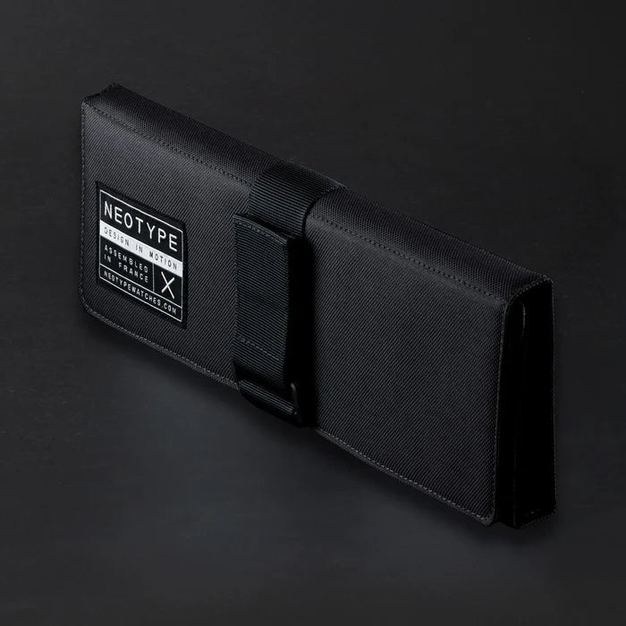 LM01 Type D Acier PVD Noir et cadran Noir