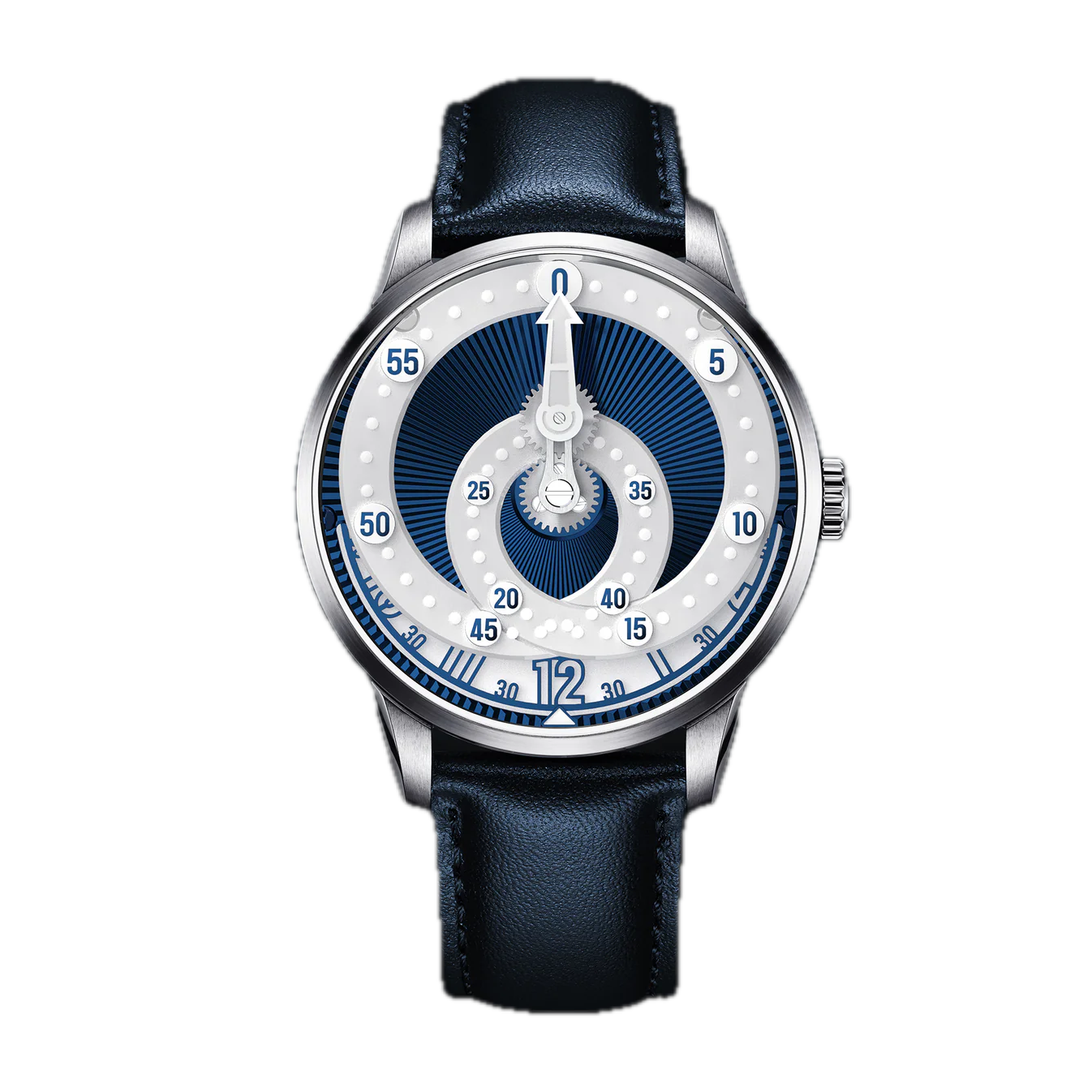 MANDETBROTE Navy Silver