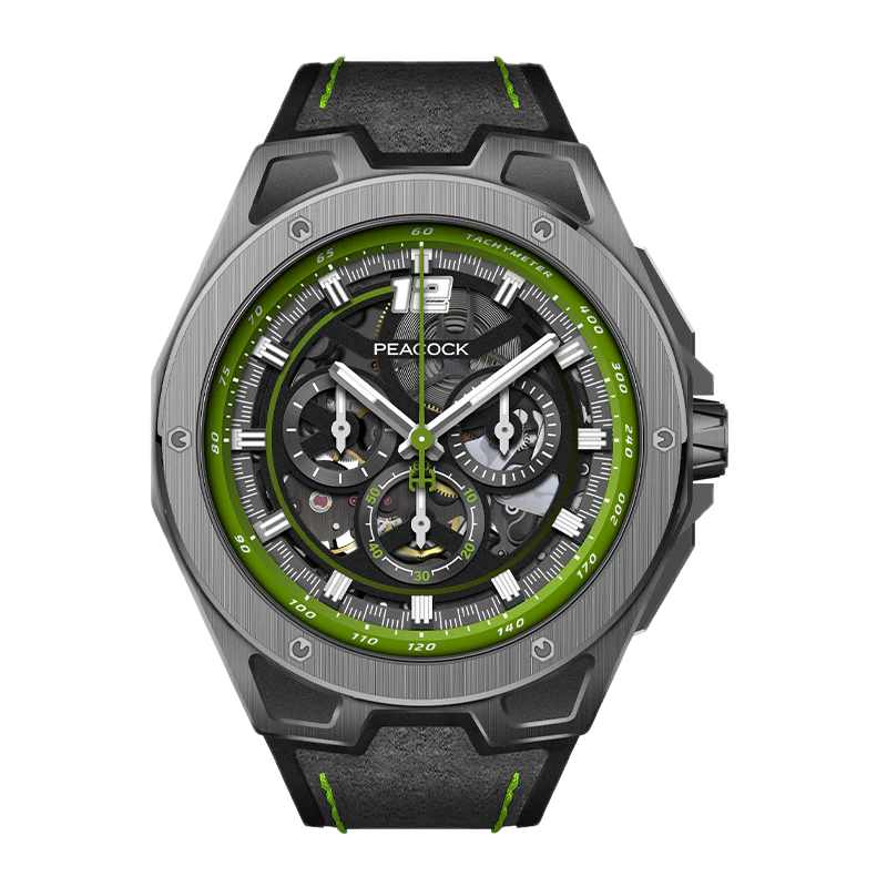 Peacock Ultra Speed Chronograph Watch