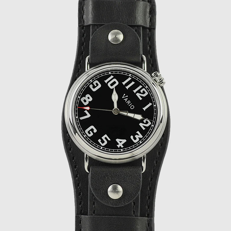 Vario 1918 Pilot Black Dial
