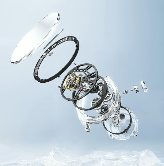 AGELOCER｜"Ice Never Melts" Free-sprung Tourbillon Watch 2.0