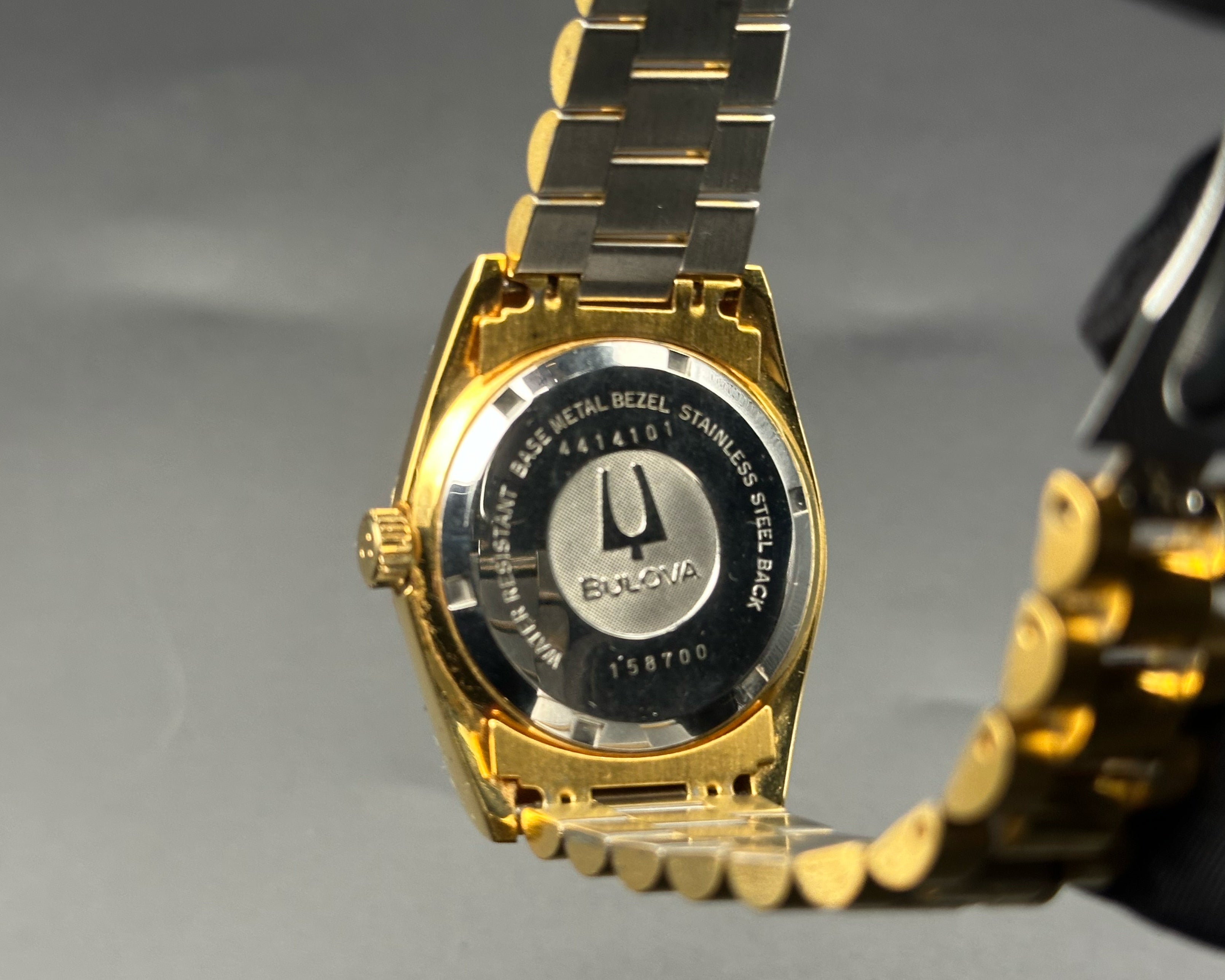 Bulova super seville automatic full gold plated