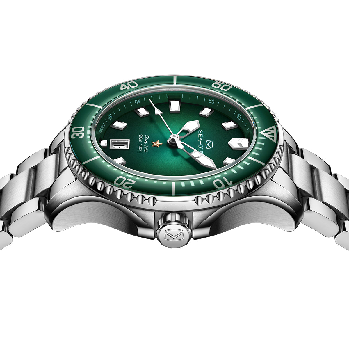 Océan Pro 300m Étanche Plongée 41mm