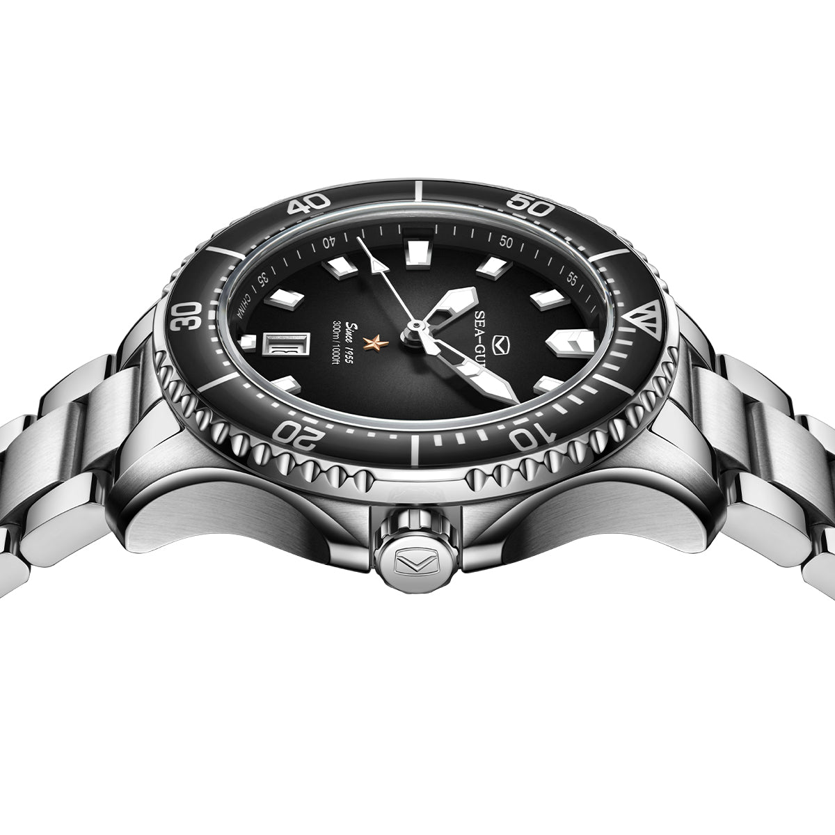 Océan Pro 300m Étanche Plongée 41mm