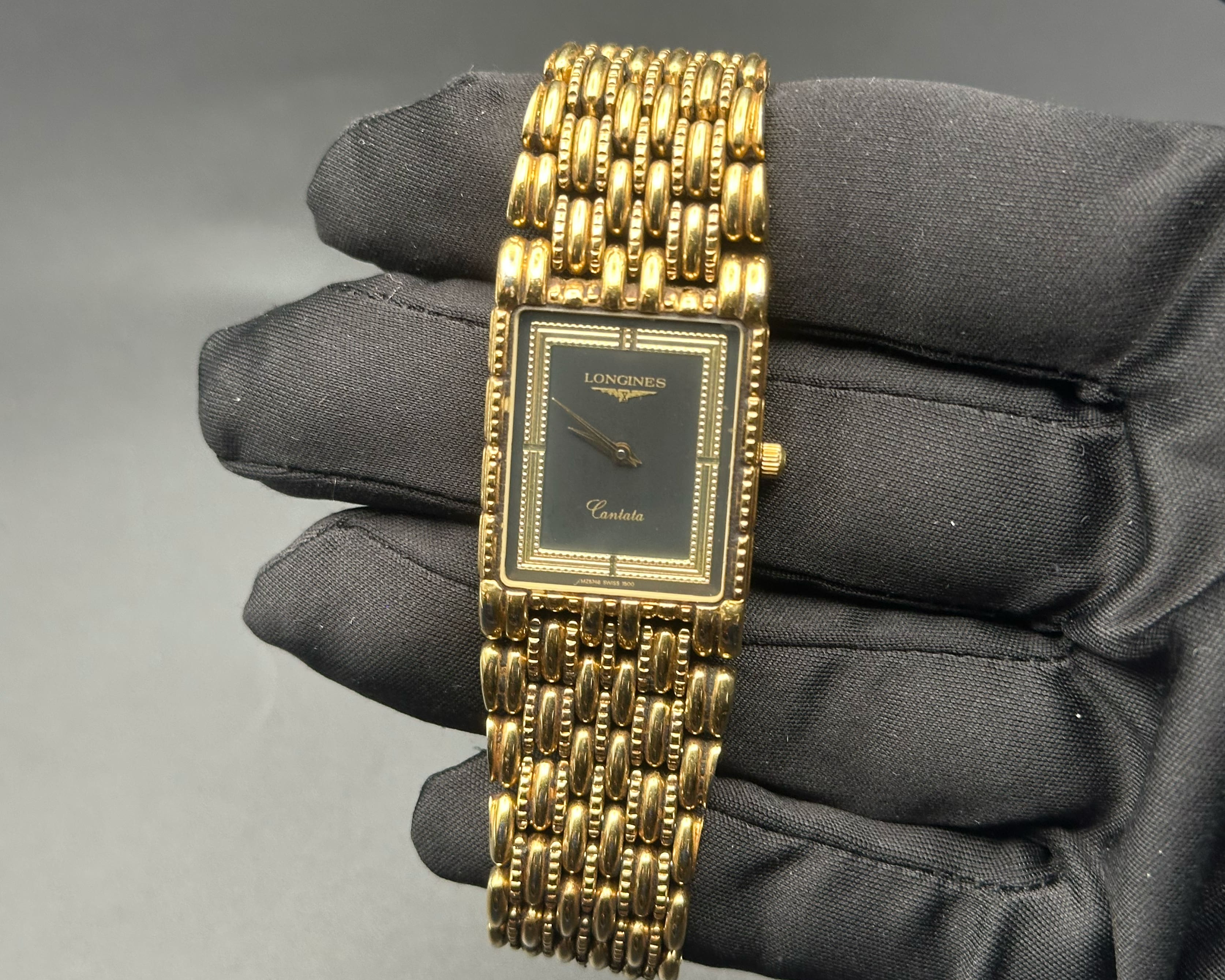 Longines cantata black dial