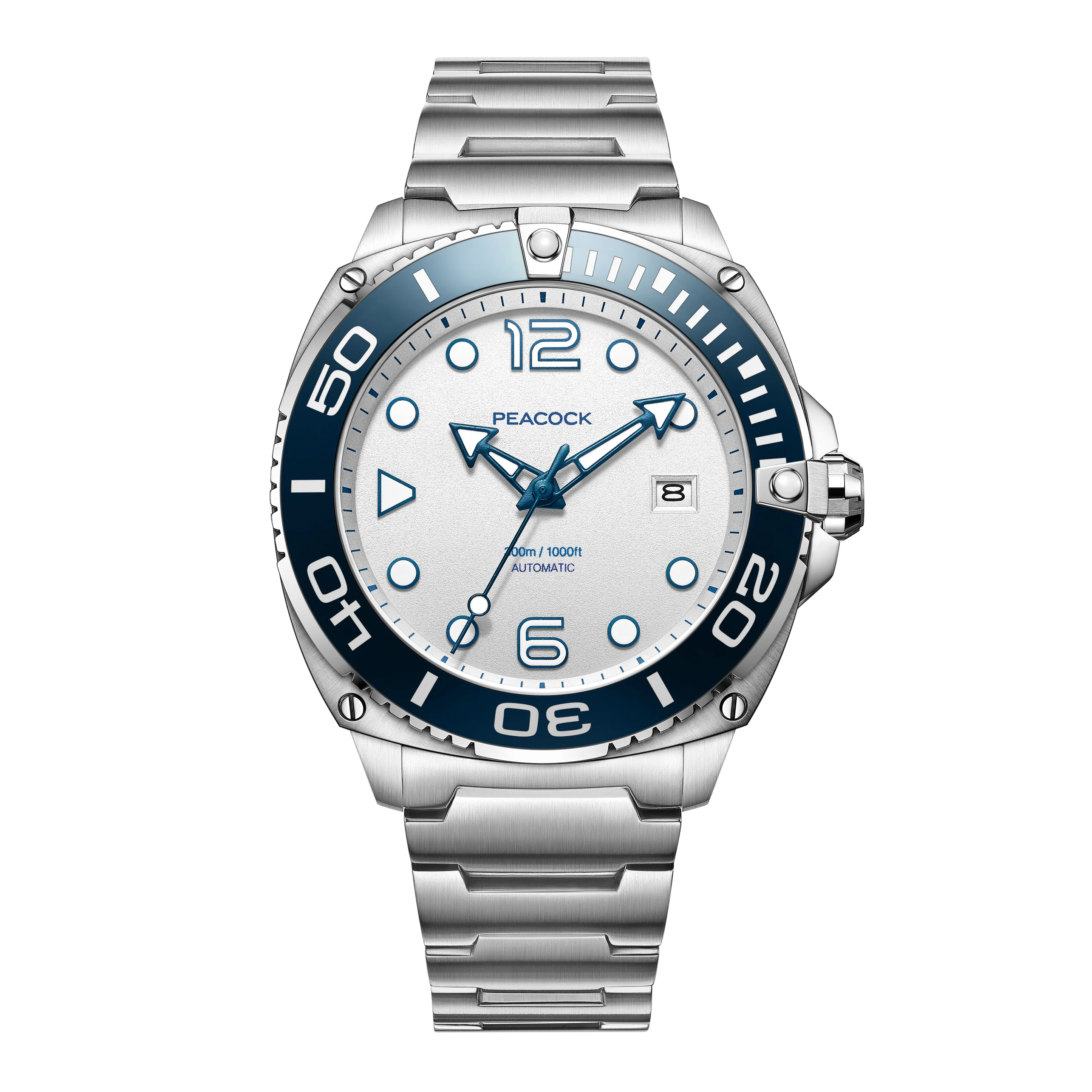 Peacock Just Dive Automatic Waterproof Watch